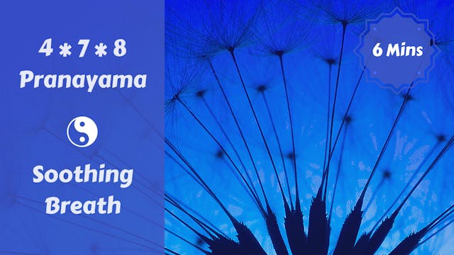 4 * 7 * 8 Pranayama | Soothing Breath