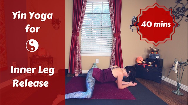 Yin Yoga for Inner Leg Release | Kidney Meridian
