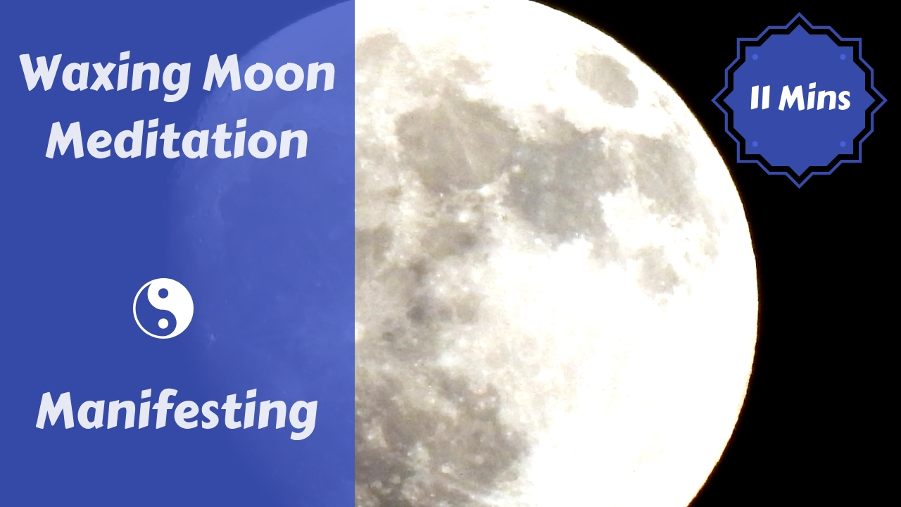 Waxing Moon Meditation + Journaling | Manifesting