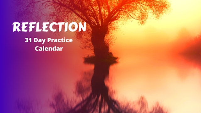 REFLECTION Practice Calendar | Dec. '21