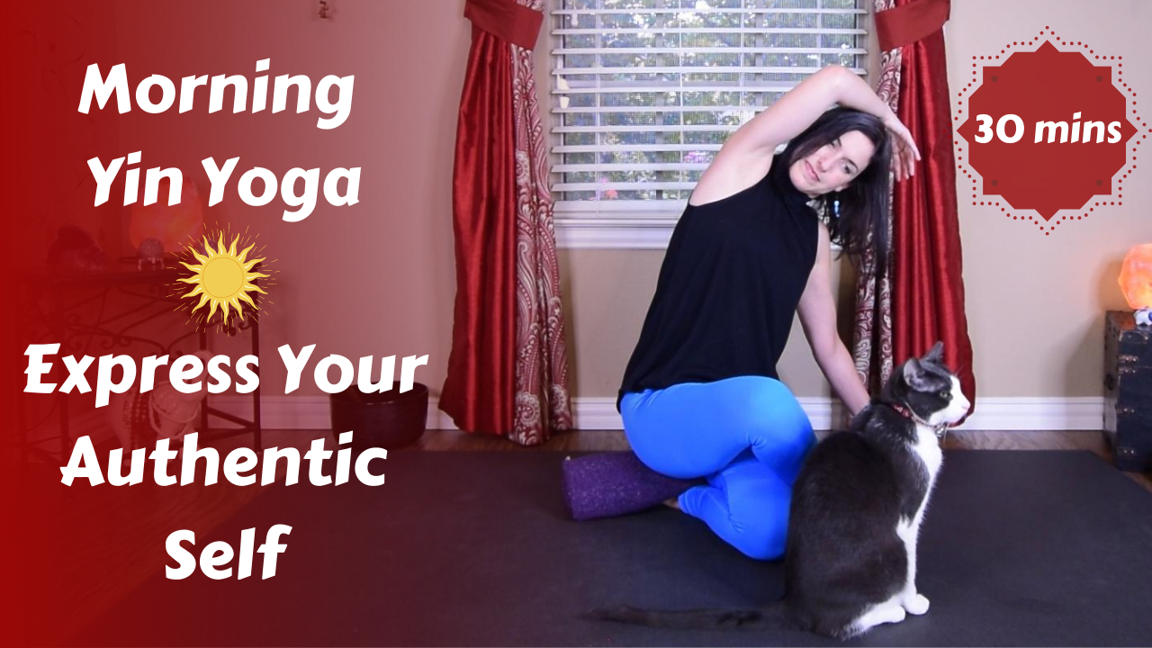 Morning Yin Yoga to Express Your Authentic Self