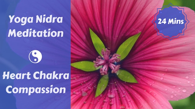 Yoga Nidra for Compassion | Heart Chakra