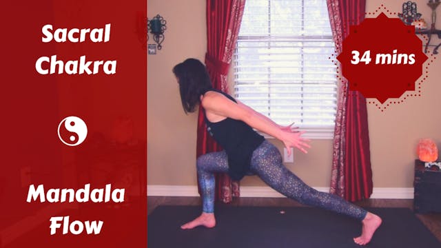 Sacral Chakra Mandala Yoga Flow
