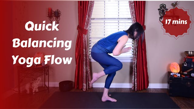 Quick Balancing Yoga Flow | Building ...