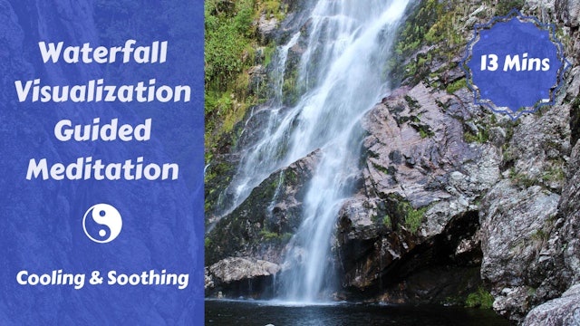 Waterfall Meditation with Sitali Cooling Breath