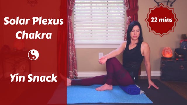 Solar Plexus Chakra Yin Yoga Snack