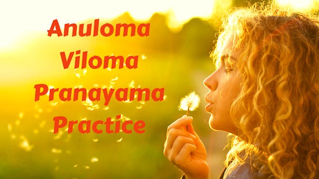 Anuloma Viloma Pranayama Practice