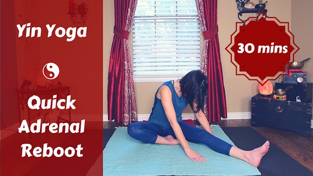 Quick Yin Yoga Reboot for Adrenals | Energy Balancing