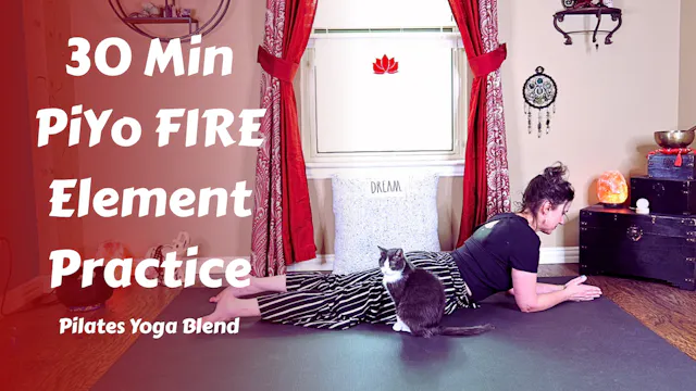 30 Min FIRE Element PiYo Practice
