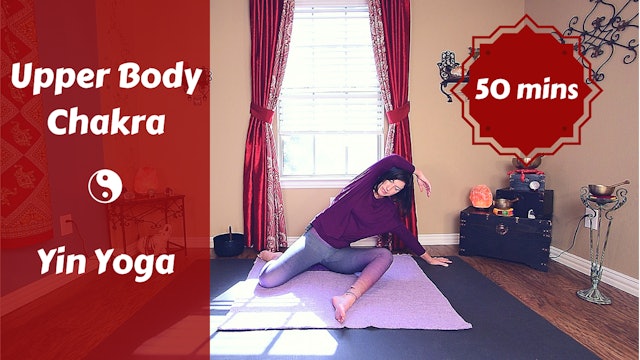 Yin Yoga for Throat, 3rd Eye & Crown Chakras | Upper Body Chakra Healing
