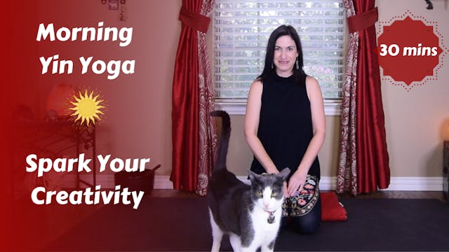 Morning Yin Yoga to Spark Your Creativity