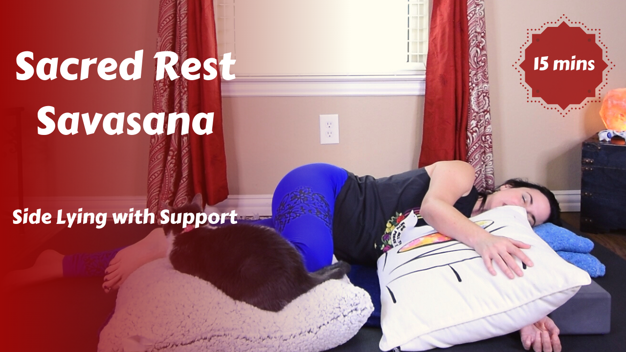 Sacred Rest | Side Lying Savasana