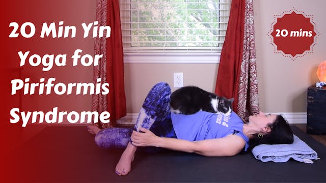 20 Min Yin Yoga for Piriformis | Piri...