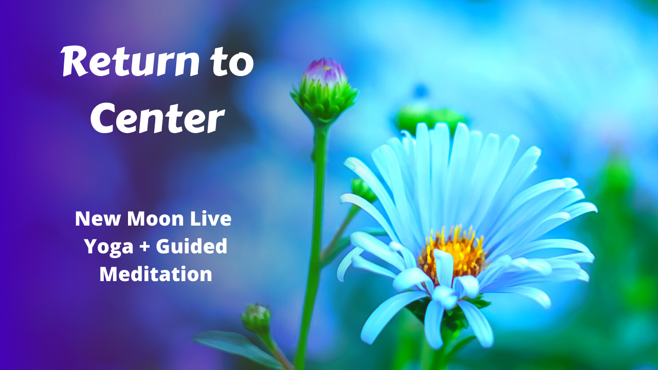 New Moon Live Yoga Flow | Return to Center