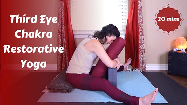 Third Eye Chakra Restorative Yoga Snack