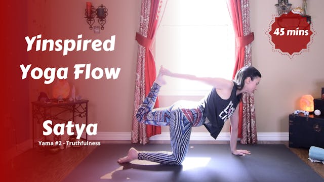 Yinspired Yoga Flow | Satya | Truthfulness