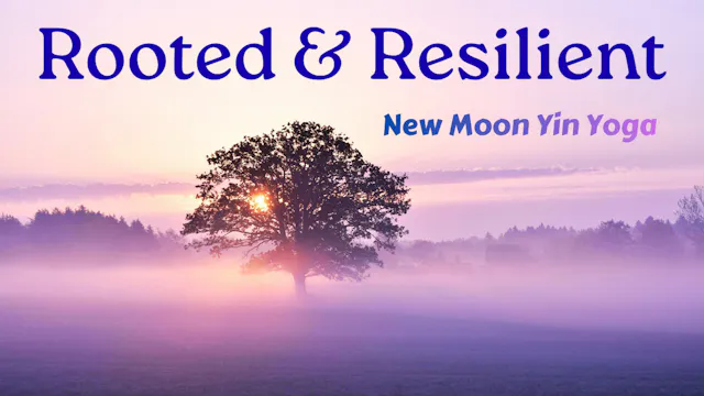 Rooted & Resilient New Moon Yin Yoga ...