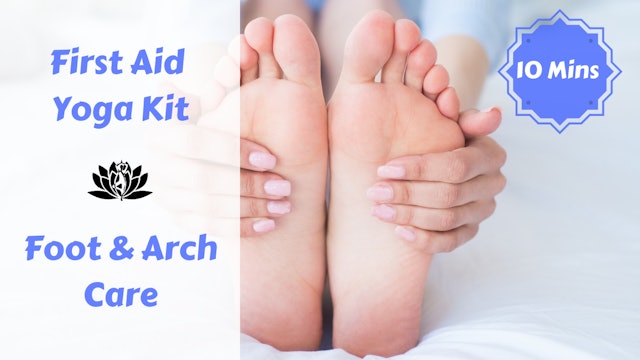 First Aid Yoga Kit | Foot Care, Plantar Fasciitis, Arch Care