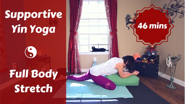 Supportive Full Body Yin Yoga for Deep Release