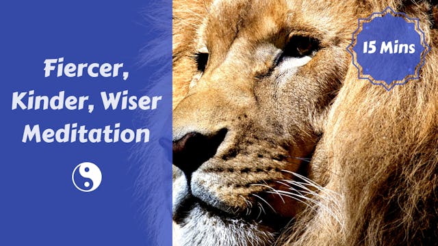 Fiercer Kinder Wiser Meditation