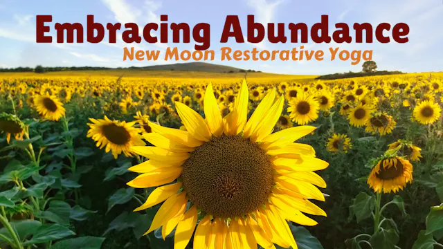 Embracing Abundance | New Moon Restor...