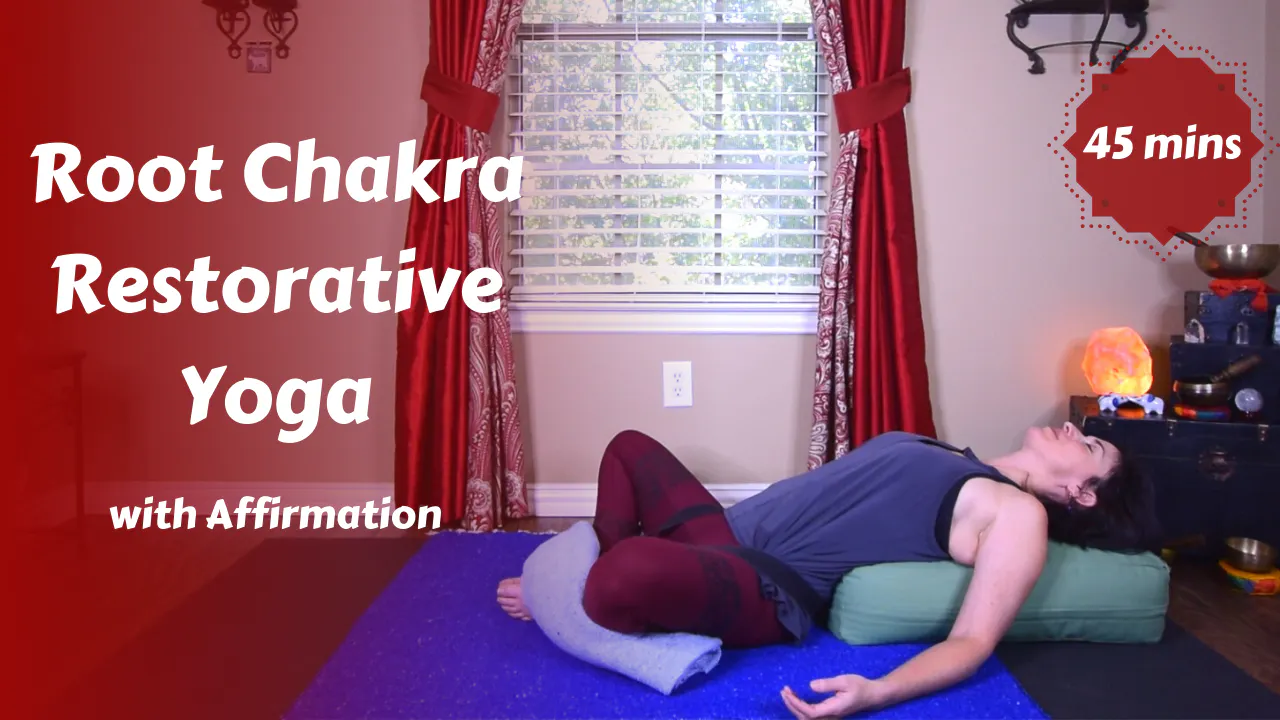 Root Chakra Restorative Yoga Yoga 4560 Minutes The Yoga Ranger Studio