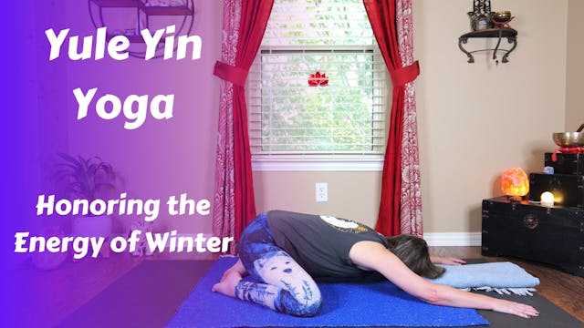 Yule Yin Yoga | Honoring the Energy of Winter