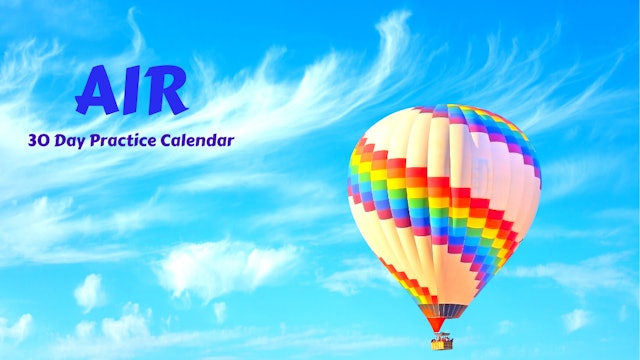 AIR Practice Calendar | April '22