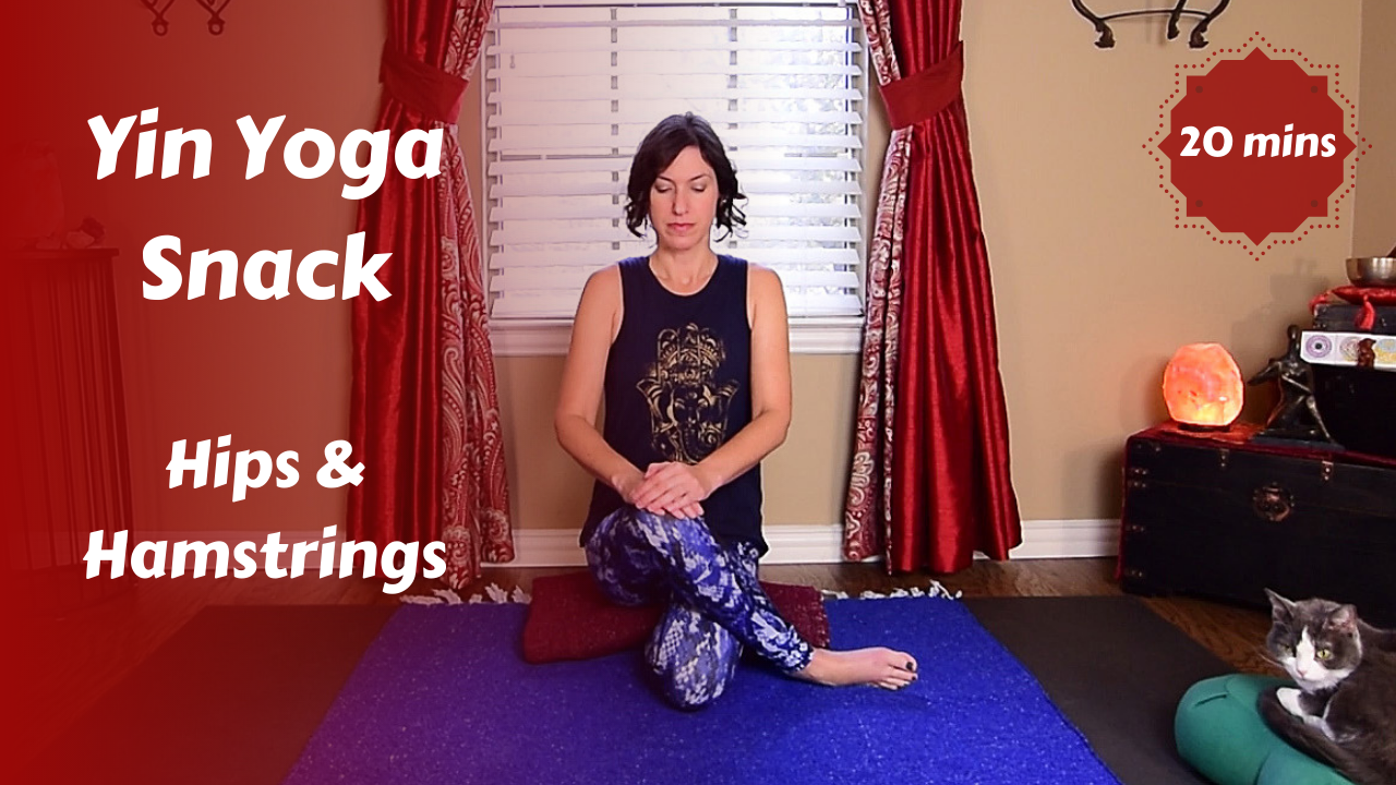 Yin Yoga Snack for Deep Hip & Hamstring Release 