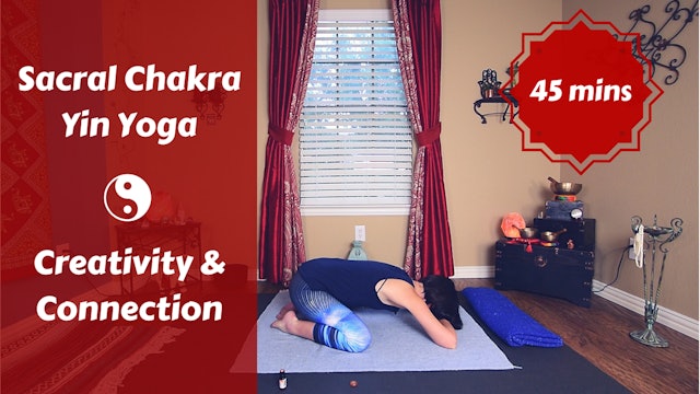 Sacral Chakra Yin Yoga | Creativity & Connection