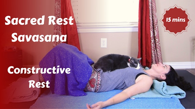 Sacred Rest | Constructive Rest Savasana