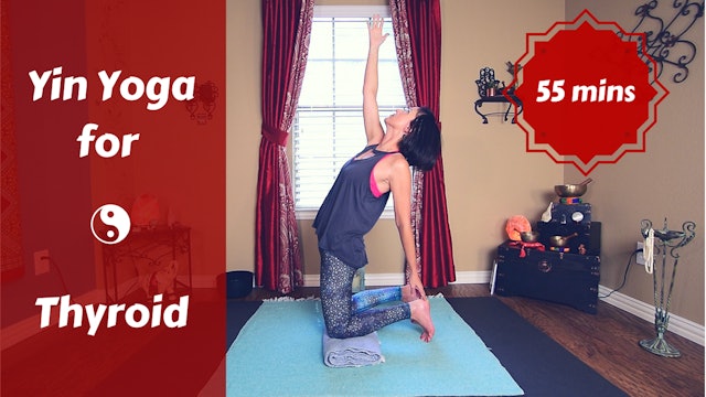 Yin Yoga for Thyroid & Hormone Health