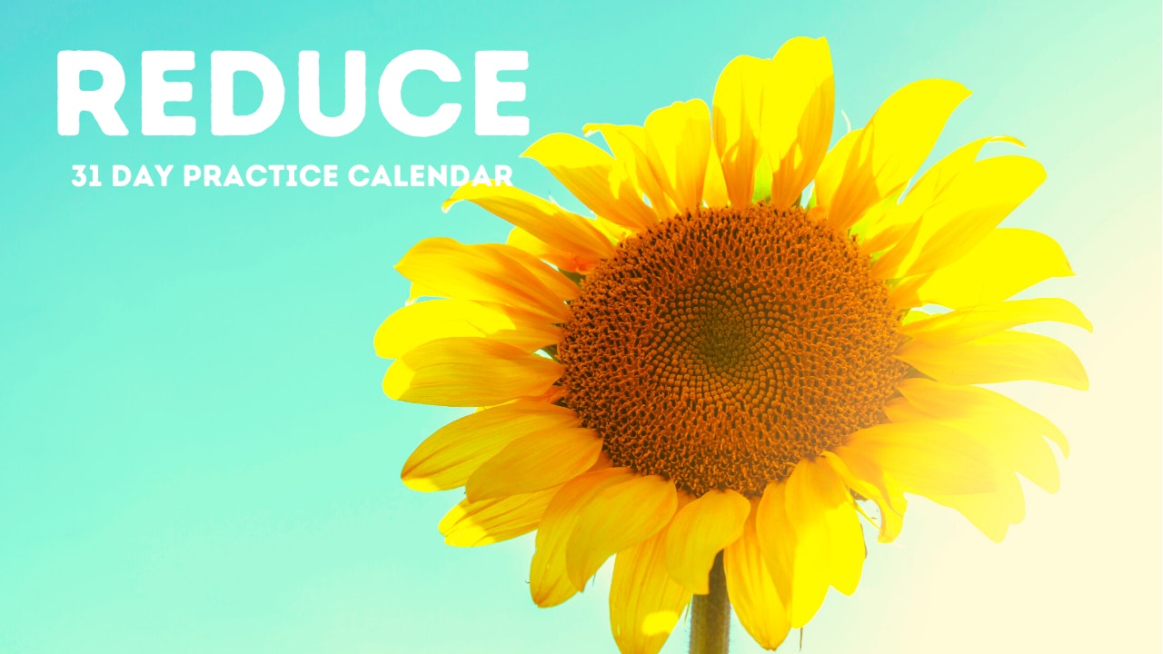 REDUCE | 31 Day Practice Calendar | May '22