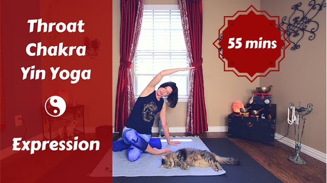 Throat Chakra Yin Yoga | Expression &...