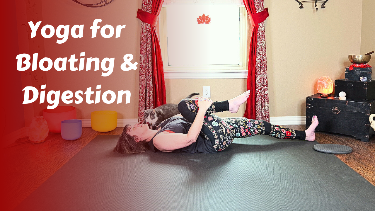 Yoga Stretch to Debloat & Promote Healthy Digestion