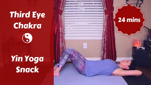 Third Eye Yin Yoga Snack