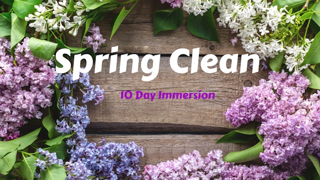 Spring Clean | 10 Day Immersion to Reset
