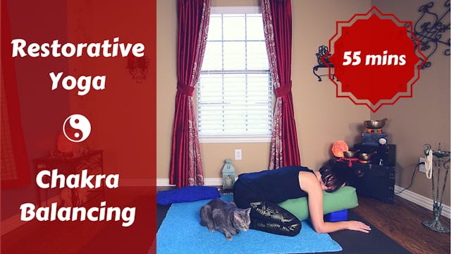 Restorative Yoga for Chakra Balancing