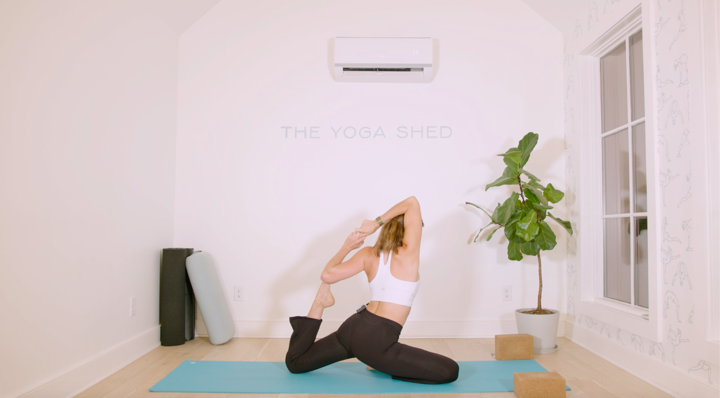 38 Minute Hip Opener: Mermaid Pose