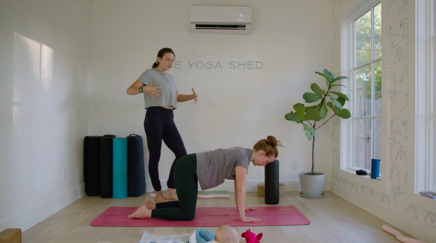 40 Minute Postnatal Flow Using a Foam Roller