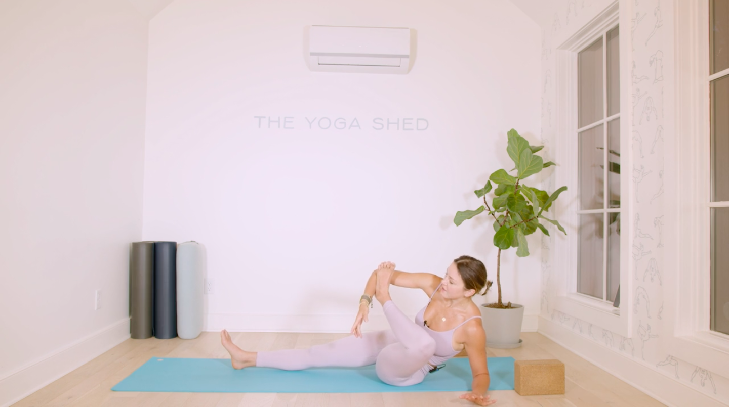 39 Minute Hip Opener: Fire Log (Double Pigeon)