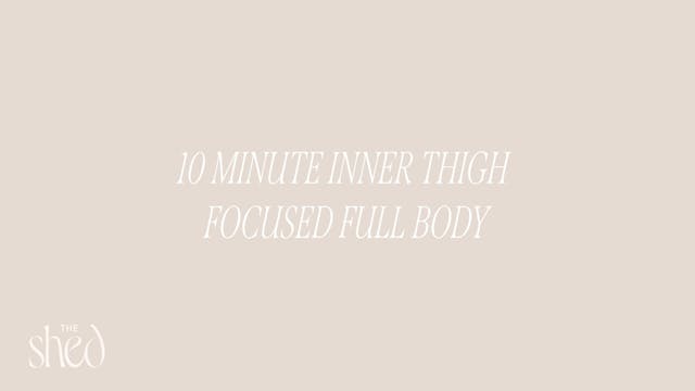 10 Minute Mat Thigh Burner