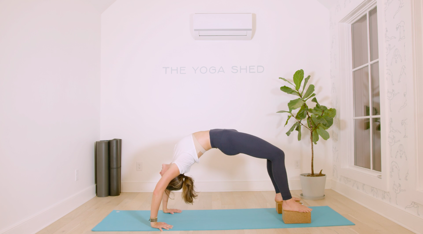 38 Minute Heart Opener: Wheel Pose