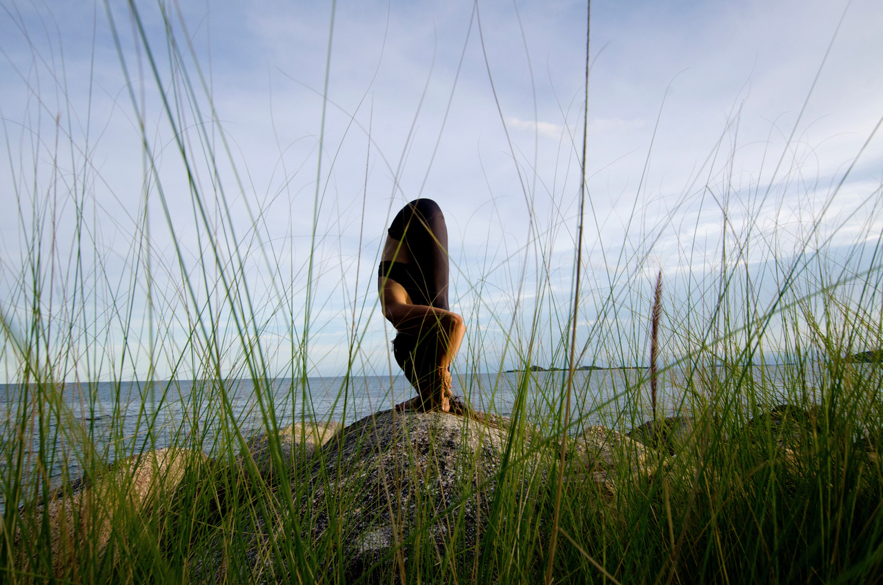 Grounding to Shoulder Stand