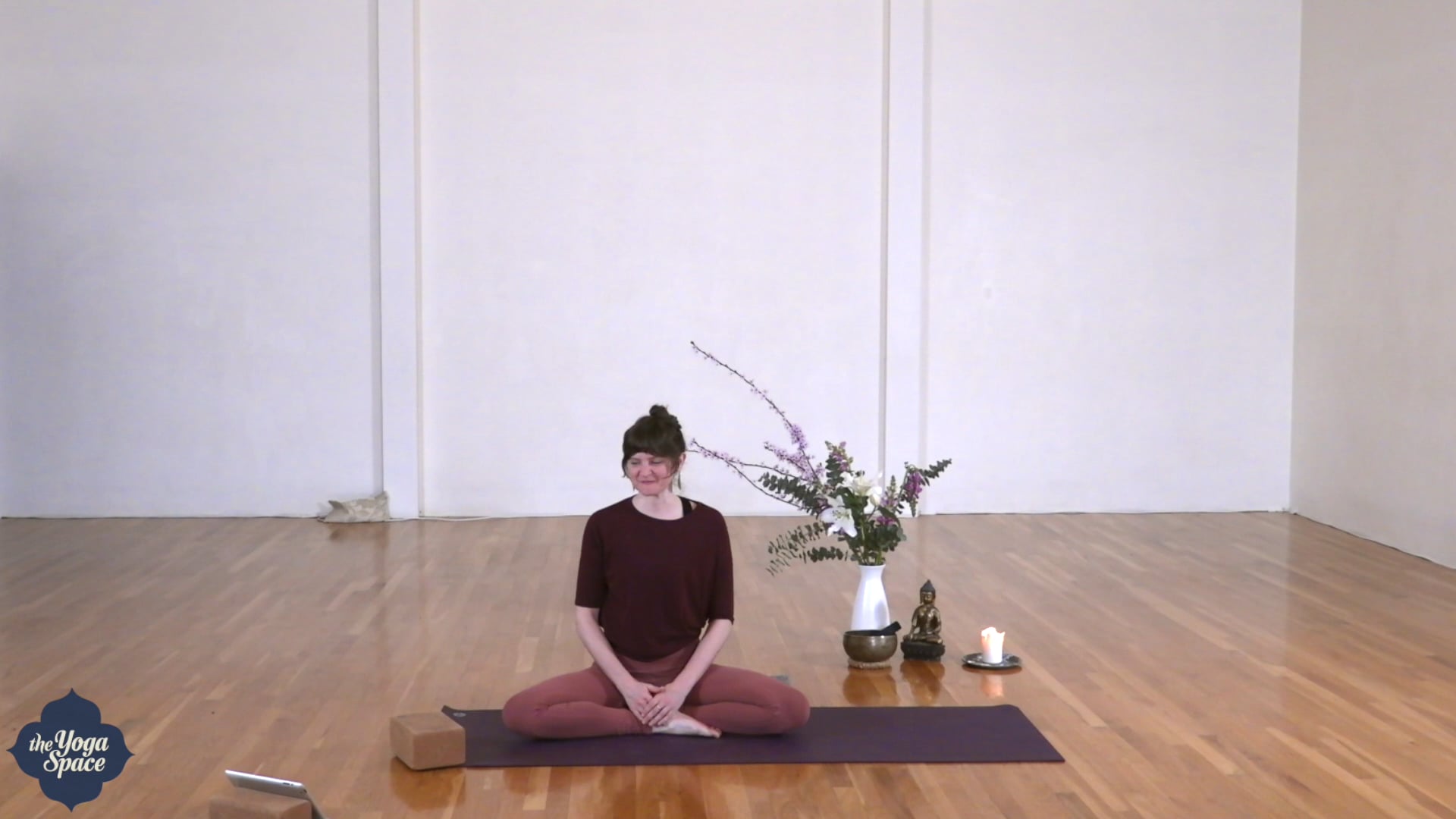 Hatha Yoga For Balancing Shoulders with Celeste