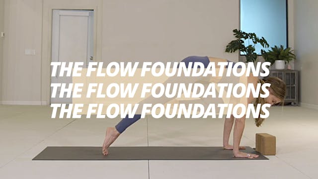 Day 3 The Flow (Foundations) 35 Minutes