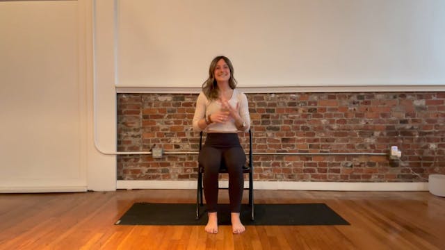 10 Minute Chair Yoga 