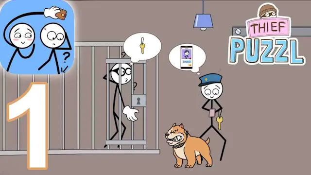Thief Puzzle: to pass a level TIP 