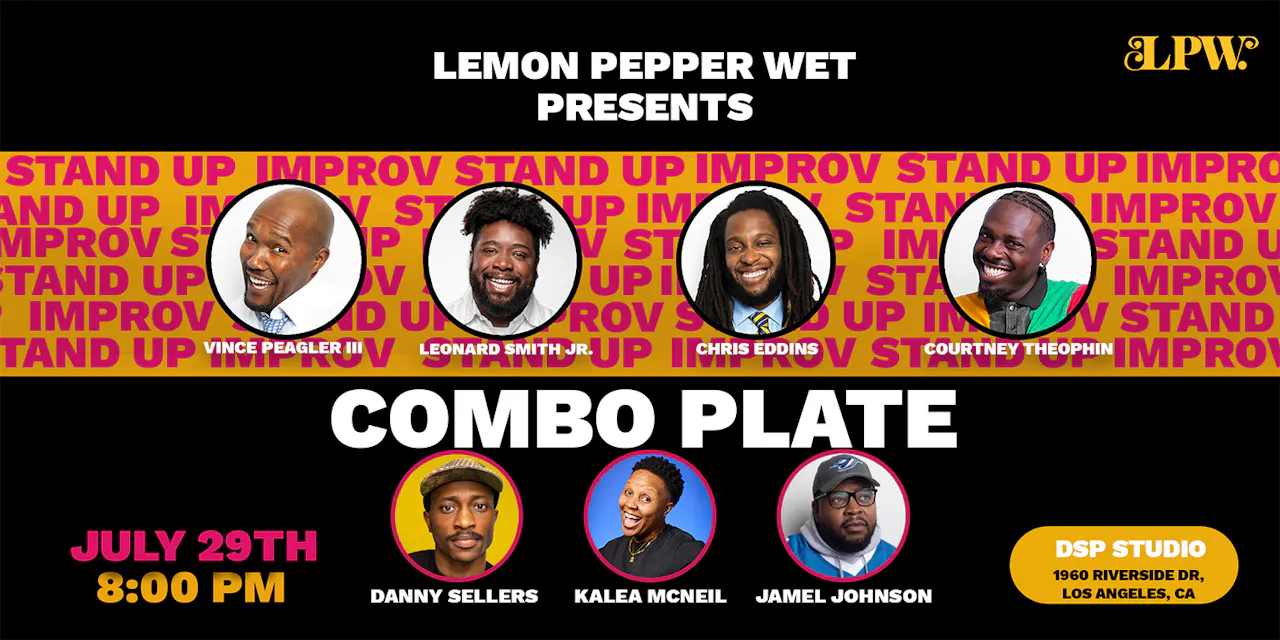 Lemon Pepper Wet Presents Combo Plate | 7.29