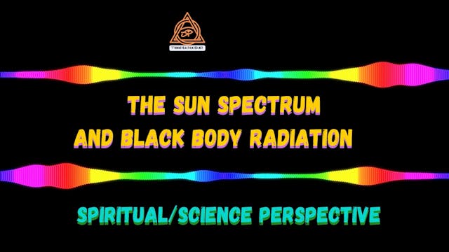 The Sun Spectrum and Black Body Radia...